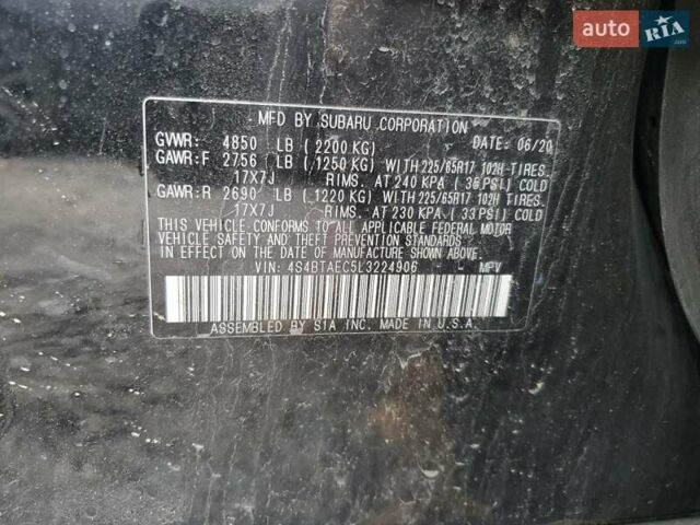 Чорний Субару Аутбек, об'ємом двигуна 2.5 л та пробігом 141 тис. км за 6200 $, фото 12 на Automoto.ua