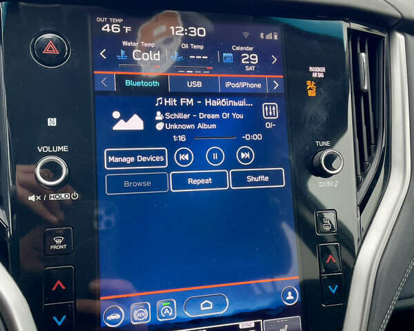 Чорний Субару Аутбек, об'ємом двигуна 2.5 л та пробігом 75 тис. км за 23500 $, фото 15 на Automoto.ua