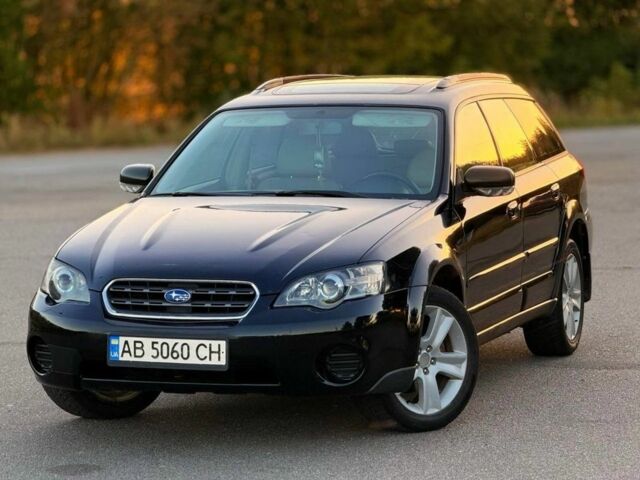 Черный Субару Аутбек, объемом двигателя 3 л и пробегом 300 тыс. км за 5650 $, фото 4 на Automoto.ua