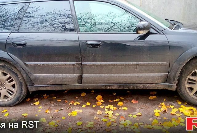 Чорний Субару Аутбек, об'ємом двигуна 2.5 л та пробігом 150 тис. км за 3800 $, фото 4 на Automoto.ua