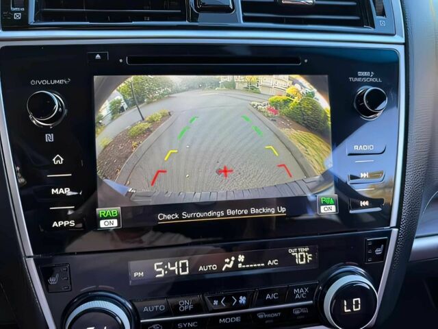 Черный Субару Аутбек, объемом двигателя 2.5 л и пробегом 43 тыс. км за 6500 $, фото 10 на Automoto.ua