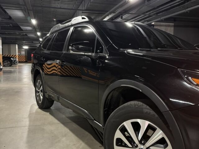 Черный Субару Аутбек, объемом двигателя 2.5 л и пробегом 98 тыс. км за 18000 $, фото 1 на Automoto.ua