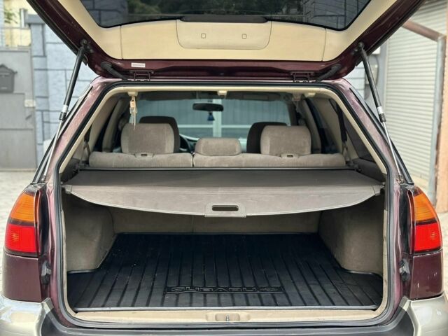 Красный Субару Аутбек, объемом двигателя 2.5 л и пробегом 2 тыс. км за 4300 $, фото 7 на Automoto.ua