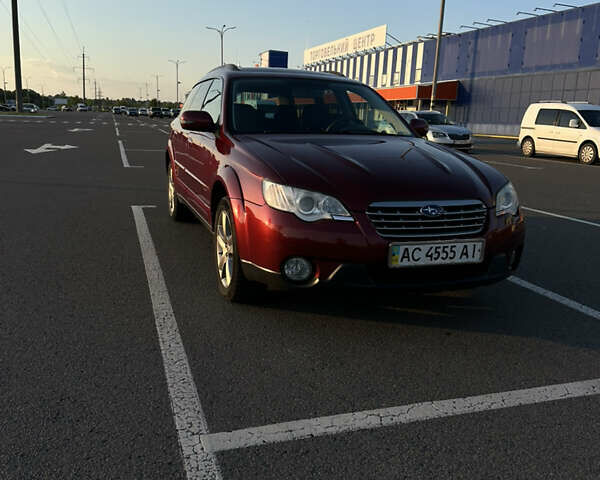 Красный Субару Аутбек, объемом двигателя 2.51 л и пробегом 176 тыс. км за 7900 $, фото 7 на Automoto.ua