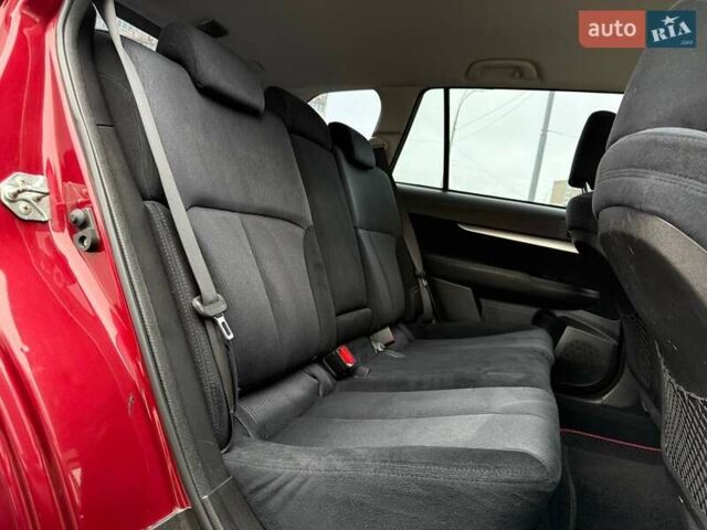 Красный Субару Аутбек, объемом двигателя 2.46 л и пробегом 195 тыс. км за 9490 $, фото 10 на Automoto.ua