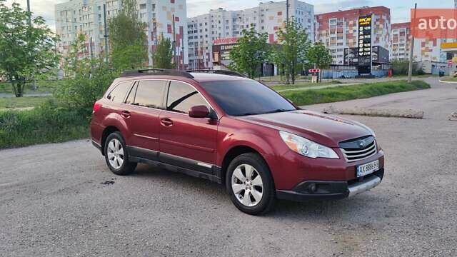 Червоний Субару Аутбек, об'ємом двигуна 2.5 л та пробігом 260 тис. км за 8800 $, фото 2 на Automoto.ua