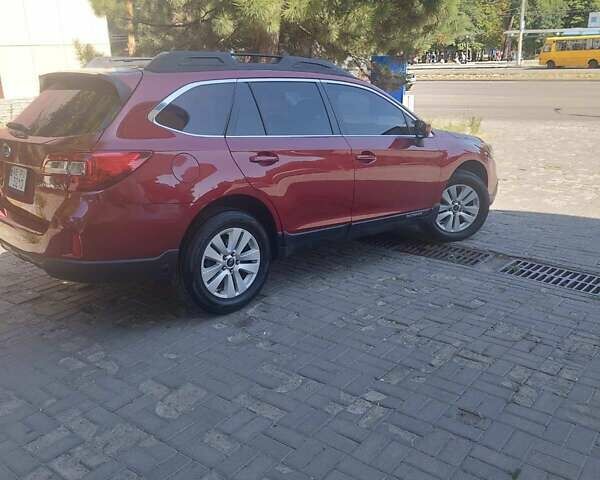 Червоний Субару Аутбек, об'ємом двигуна 2.46 л та пробігом 207 тис. км за 11500 $, фото 4 на Automoto.ua