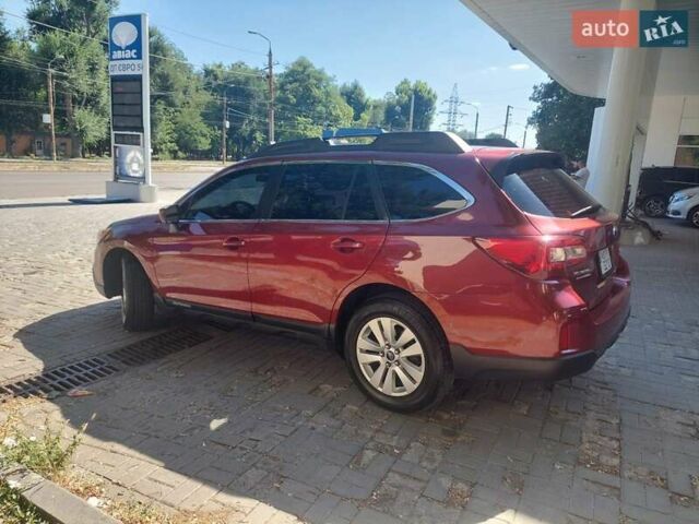 Червоний Субару Аутбек, об'ємом двигуна 2.46 л та пробігом 207 тис. км за 11500 $, фото 5 на Automoto.ua