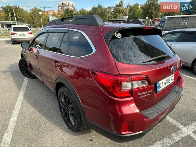 Красный Субару Аутбек, объемом двигателя 2.5 л и пробегом 107 тыс. км за 15150 $, фото 2 на Automoto.ua