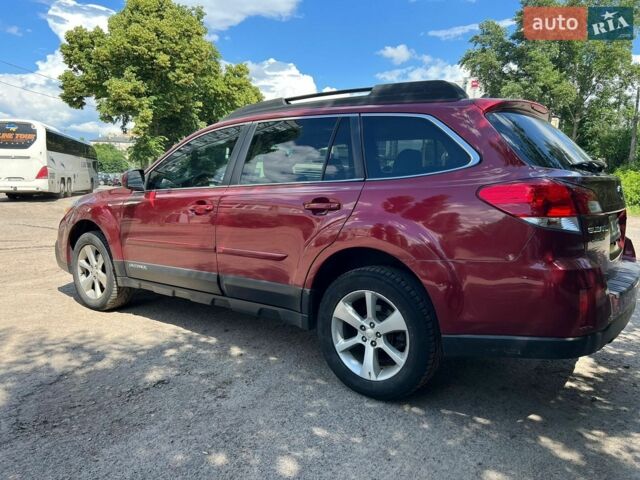 Червоний Субару Аутбек, об'ємом двигуна 2.46 л та пробігом 240 тис. км за 10500 $, фото 6 на Automoto.ua