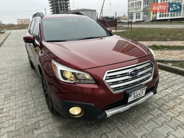 Червоний Субару Аутбек, об'ємом двигуна 2.46 л та пробігом 122 тис. км за 14700 $, фото 6 на Automoto.ua