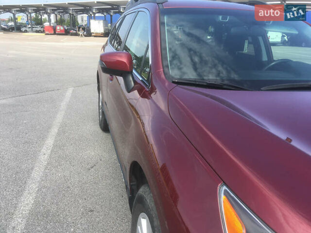 Красный Субару Аутбек, объемом двигателя 2.46 л и пробегом 162 тыс. км за 14700 $, фото 13 на Automoto.ua