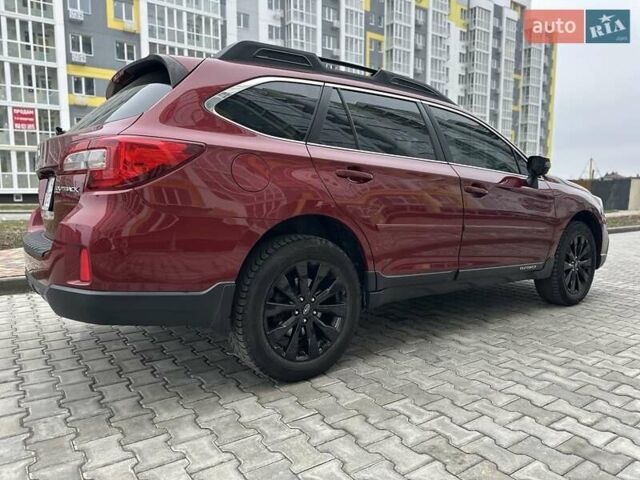 Червоний Субару Аутбек, об'ємом двигуна 2.46 л та пробігом 122 тис. км за 14700 $, фото 7 на Automoto.ua