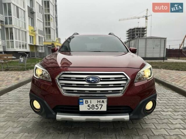 Червоний Субару Аутбек, об'ємом двигуна 2.46 л та пробігом 122 тис. км за 14700 $, фото 4 на Automoto.ua