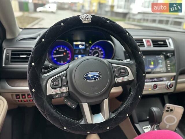 Червоний Субару Аутбек, об'ємом двигуна 2.46 л та пробігом 122 тис. км за 14700 $, фото 15 на Automoto.ua