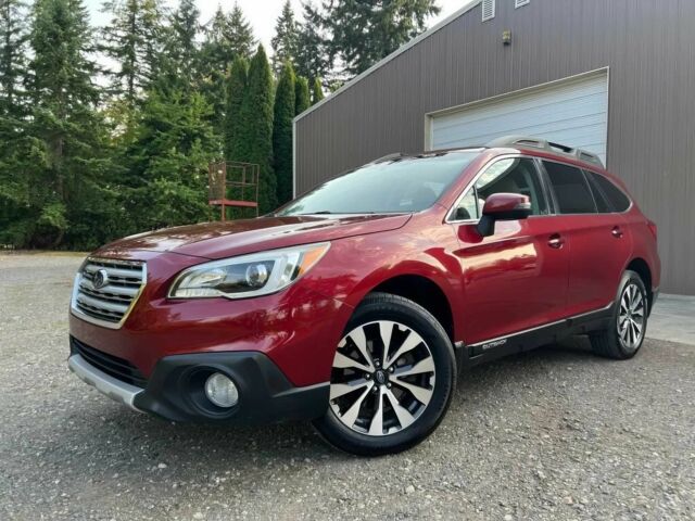 Красный Субару Аутбек, объемом двигателя 2.5 л и пробегом 77 тыс. км за 2000 $, фото 2 на Automoto.ua