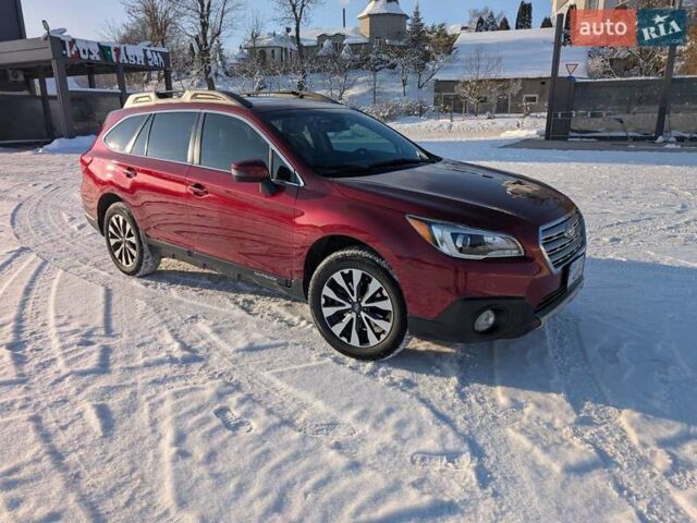 Красный Субару Аутбек, объемом двигателя 2.5 л и пробегом 139 тыс. км за 15500 $, фото 4 на Automoto.ua