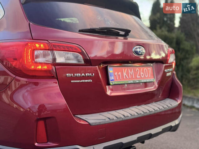 Червоний Субару Аутбек, об'ємом двигуна 2.5 л та пробігом 243 тис. км за 13200 $, фото 9 на Automoto.ua