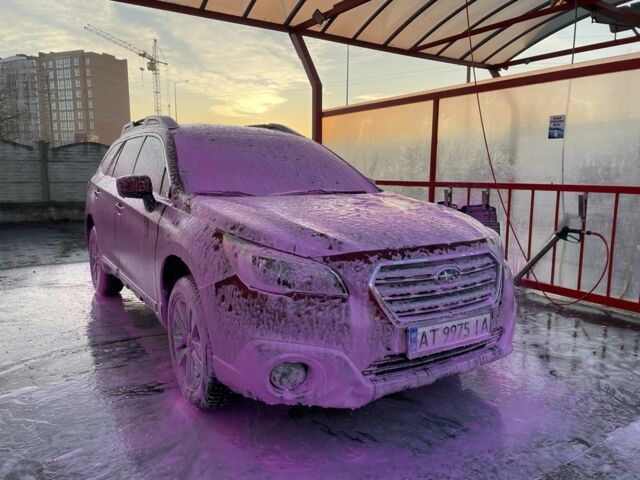 Красный Субару Аутбек, объемом двигателя 2.5 л и пробегом 202 тыс. км за 292 $, фото 9 на Automoto.ua