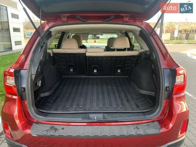 Червоний Субару Аутбек, об'ємом двигуна 2.5 л та пробігом 101 тис. км за 12600 $, фото 6 на Automoto.ua