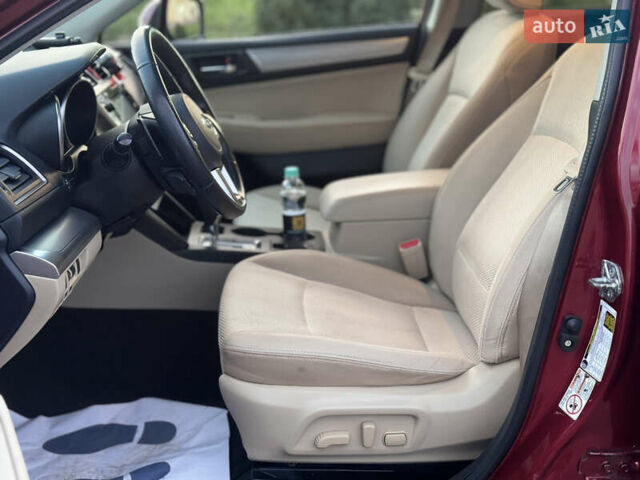 Червоний Субару Аутбек, об'ємом двигуна 2.5 л та пробігом 243 тис. км за 13200 $, фото 10 на Automoto.ua