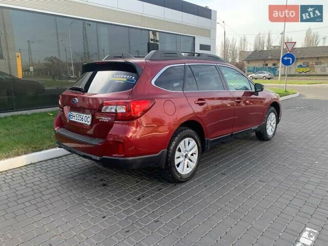Червоний Субару Аутбек, об'ємом двигуна 2.5 л та пробігом 101 тис. км за 12600 $, фото 3 на Automoto.ua
