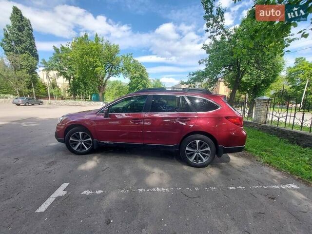 Червоний Субару Аутбек, об'ємом двигуна 2.5 л та пробігом 174 тис. км за 15300 $, фото 2 на Automoto.ua