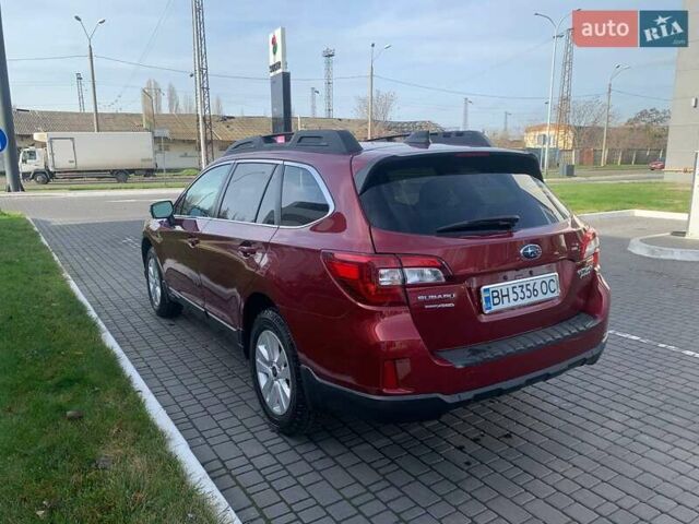 Червоний Субару Аутбек, об'ємом двигуна 2.5 л та пробігом 101 тис. км за 13500 $, фото 2 на Automoto.ua