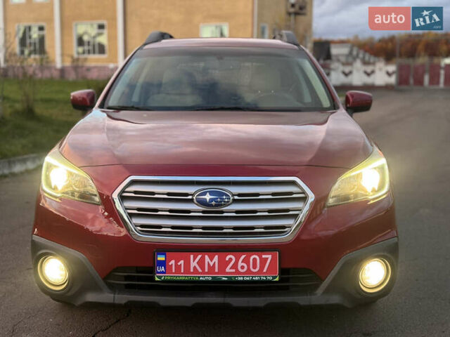 Червоний Субару Аутбек, об'ємом двигуна 2.5 л та пробігом 243 тис. км за 13200 $, фото 6 на Automoto.ua
