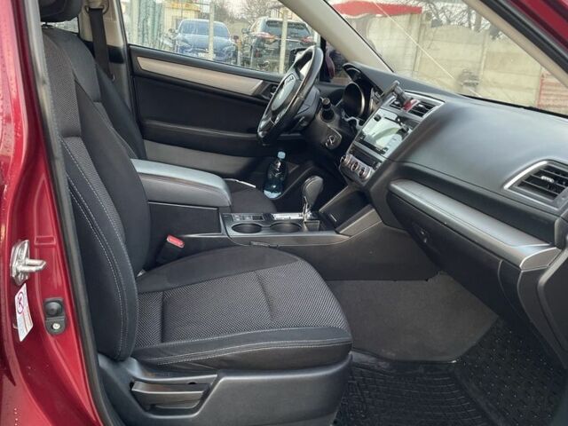 Красный Субару Аутбек, объемом двигателя 2.5 л и пробегом 202 тыс. км за 292 $, фото 13 на Automoto.ua