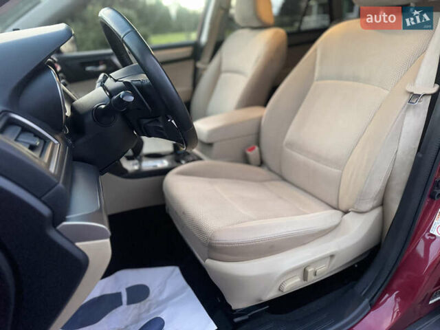 Червоний Субару Аутбек, об'ємом двигуна 2.5 л та пробігом 243 тис. км за 13200 $, фото 15 на Automoto.ua