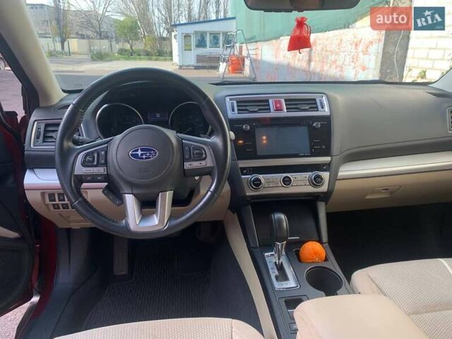 Червоний Субару Аутбек, об'ємом двигуна 2.5 л та пробігом 101 тис. км за 12600 $, фото 9 на Automoto.ua
