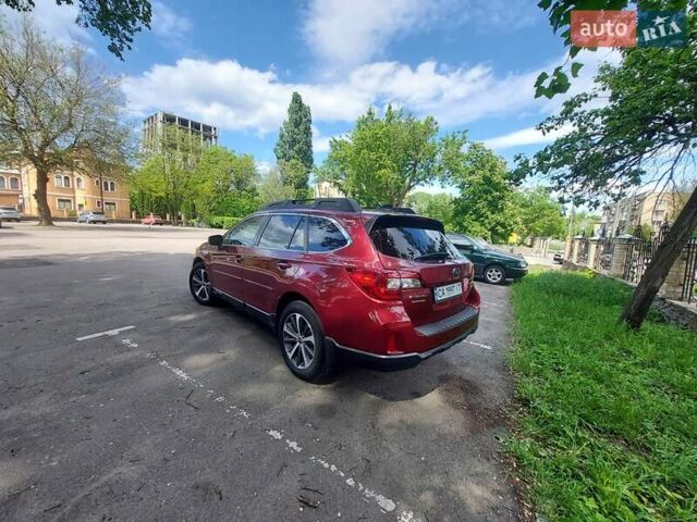 Червоний Субару Аутбек, об'ємом двигуна 2.5 л та пробігом 174 тис. км за 15300 $, фото 1 на Automoto.ua
