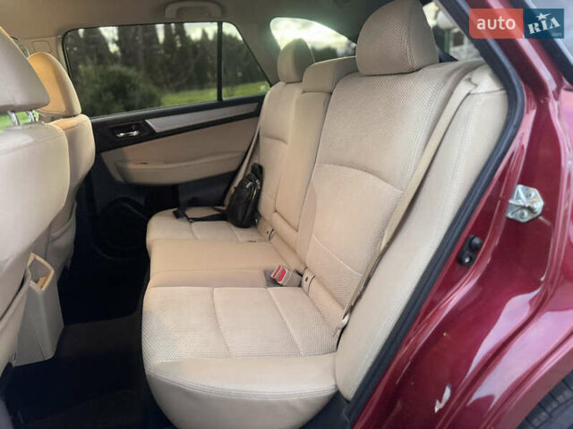 Червоний Субару Аутбек, об'ємом двигуна 2.5 л та пробігом 243 тис. км за 13200 $, фото 16 на Automoto.ua