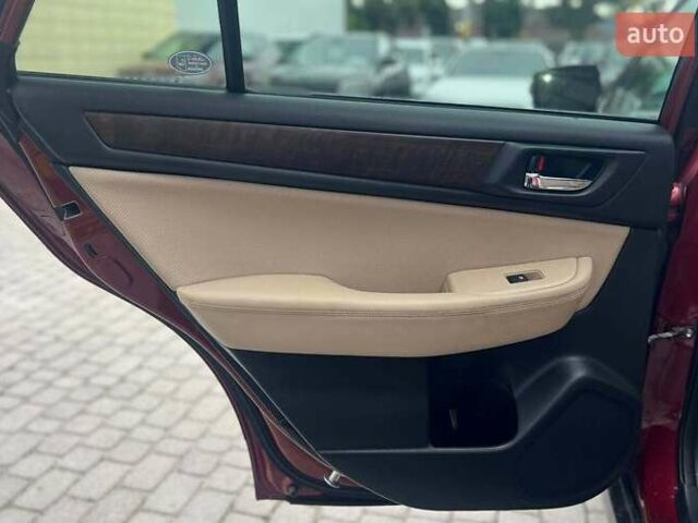 Красный Субару Аутбек, объемом двигателя 2.5 л и пробегом 174 тыс. км за 15500 $, фото 21 на Automoto.ua