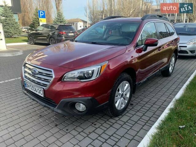 Червоний Субару Аутбек, об'ємом двигуна 2.5 л та пробігом 101 тис. км за 13500 $, фото 1 на Automoto.ua
