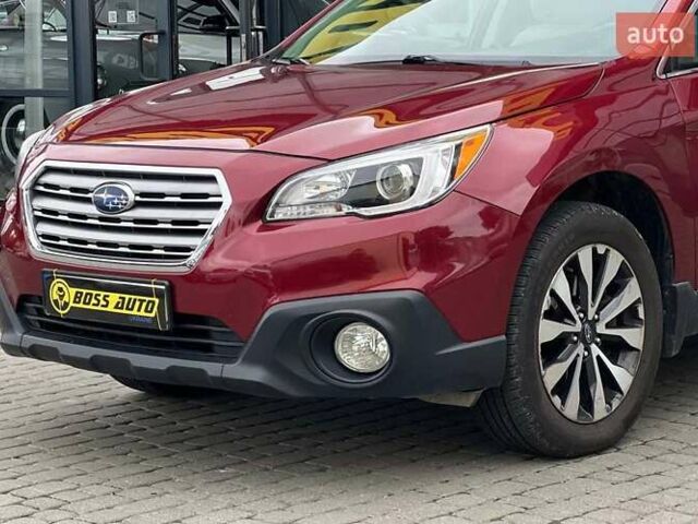Красный Субару Аутбек, объемом двигателя 2.5 л и пробегом 174 тыс. км за 15500 $, фото 7 на Automoto.ua