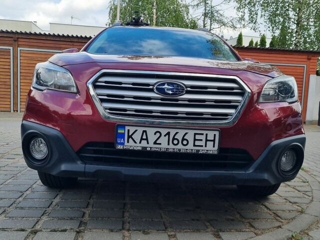 Червоний Субару Аутбек, об'ємом двигуна 2.5 л та пробігом 161 тис. км за 15000 $, фото 14 на Automoto.ua