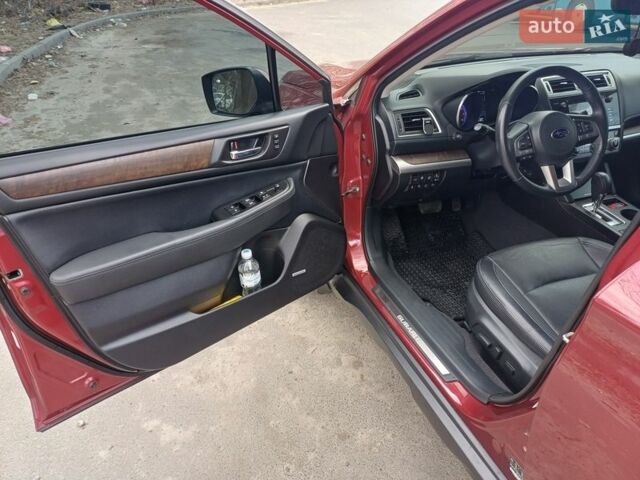 Красный Субару Аутбек, объемом двигателя 2.46 л и пробегом 152 тыс. км за 17700 $, фото 20 на Automoto.ua