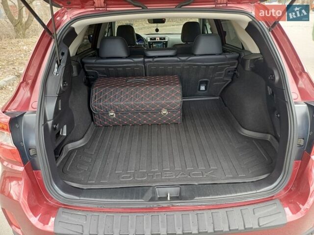 Красный Субару Аутбек, объемом двигателя 2.46 л и пробегом 152 тыс. км за 17700 $, фото 17 на Automoto.ua