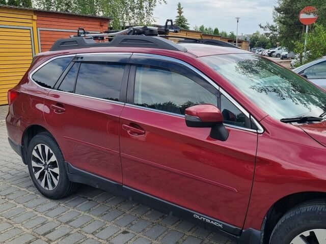 Червоний Субару Аутбек, об'ємом двигуна 2.5 л та пробігом 161 тис. км за 15000 $, фото 4 на Automoto.ua