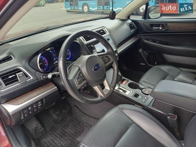 Красный Субару Аутбек, объемом двигателя 2.46 л и пробегом 152 тыс. км за 17700 $, фото 21 на Automoto.ua