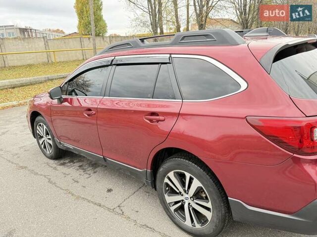 Красный Субару Аутбек, объемом двигателя 2.5 л и пробегом 90 тыс. км за 18800 $, фото 5 на Automoto.ua