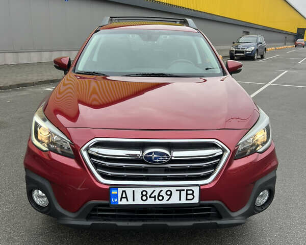 Красный Субару Аутбек, объемом двигателя 2.5 л и пробегом 53 тыс. км за 18900 $, фото 10 на Automoto.ua