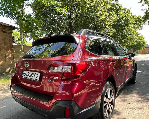 Красный Субару Аутбек, объемом двигателя 3.6 л и пробегом 215 тыс. км за 17500 $, фото 3 на Automoto.ua