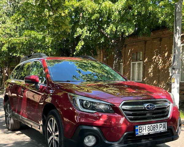 Красный Субару Аутбек, объемом двигателя 3.6 л и пробегом 215 тыс. км за 17500 $, фото 8 на Automoto.ua