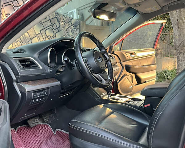 Красный Субару Аутбек, объемом двигателя 3.6 л и пробегом 215 тыс. км за 17500 $, фото 16 на Automoto.ua