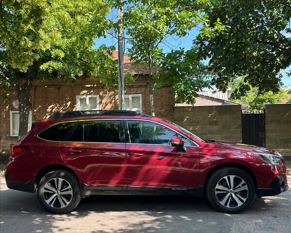 Красный Субару Аутбек, объемом двигателя 3.6 л и пробегом 215 тыс. км за 17500 $, фото 7 на Automoto.ua