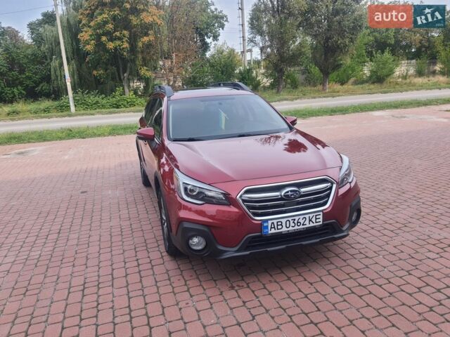 Красный Субару Аутбек, объемом двигателя 2.5 л и пробегом 85 тыс. км за 18500 $, фото 3 на Automoto.ua