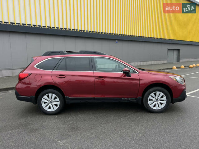 Красный Субару Аутбек, объемом двигателя 2.5 л и пробегом 53 тыс. км за 18700 $, фото 4 на Automoto.ua